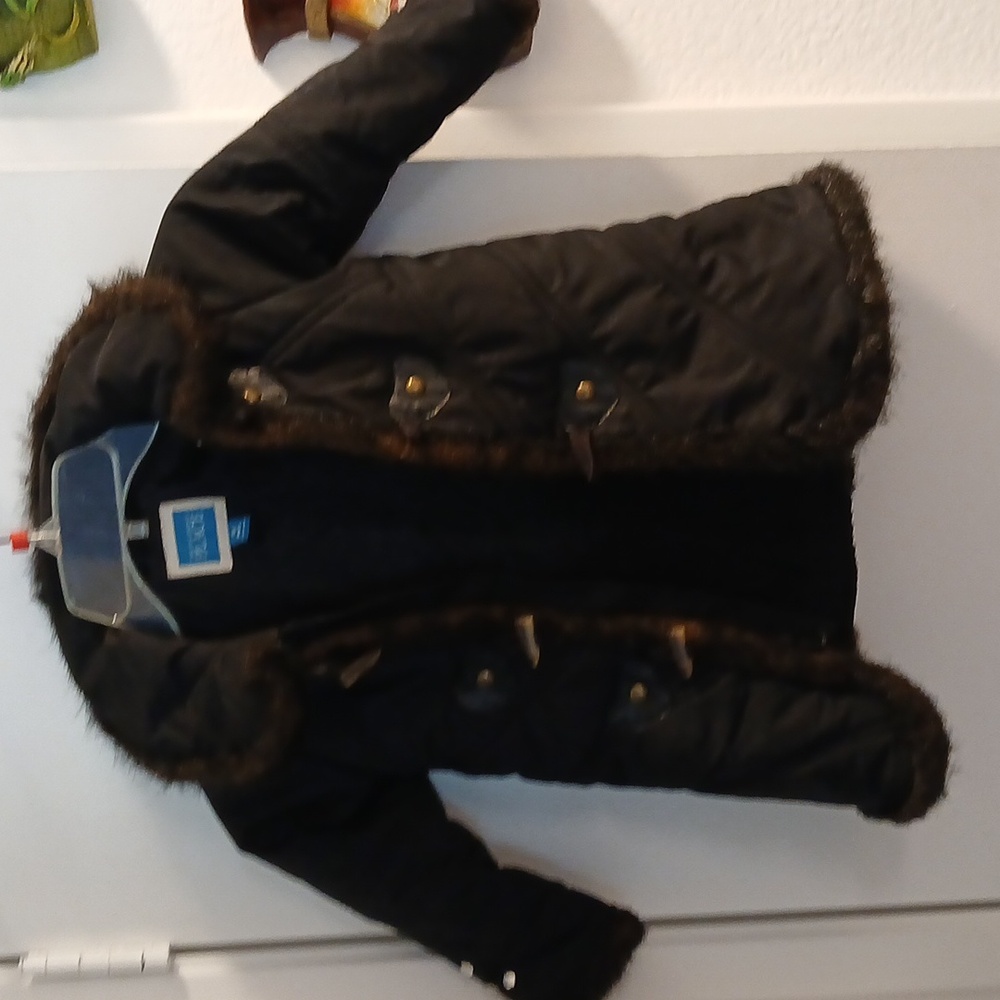COPY - Children's Girl Jacket Zippered & Buttons Close